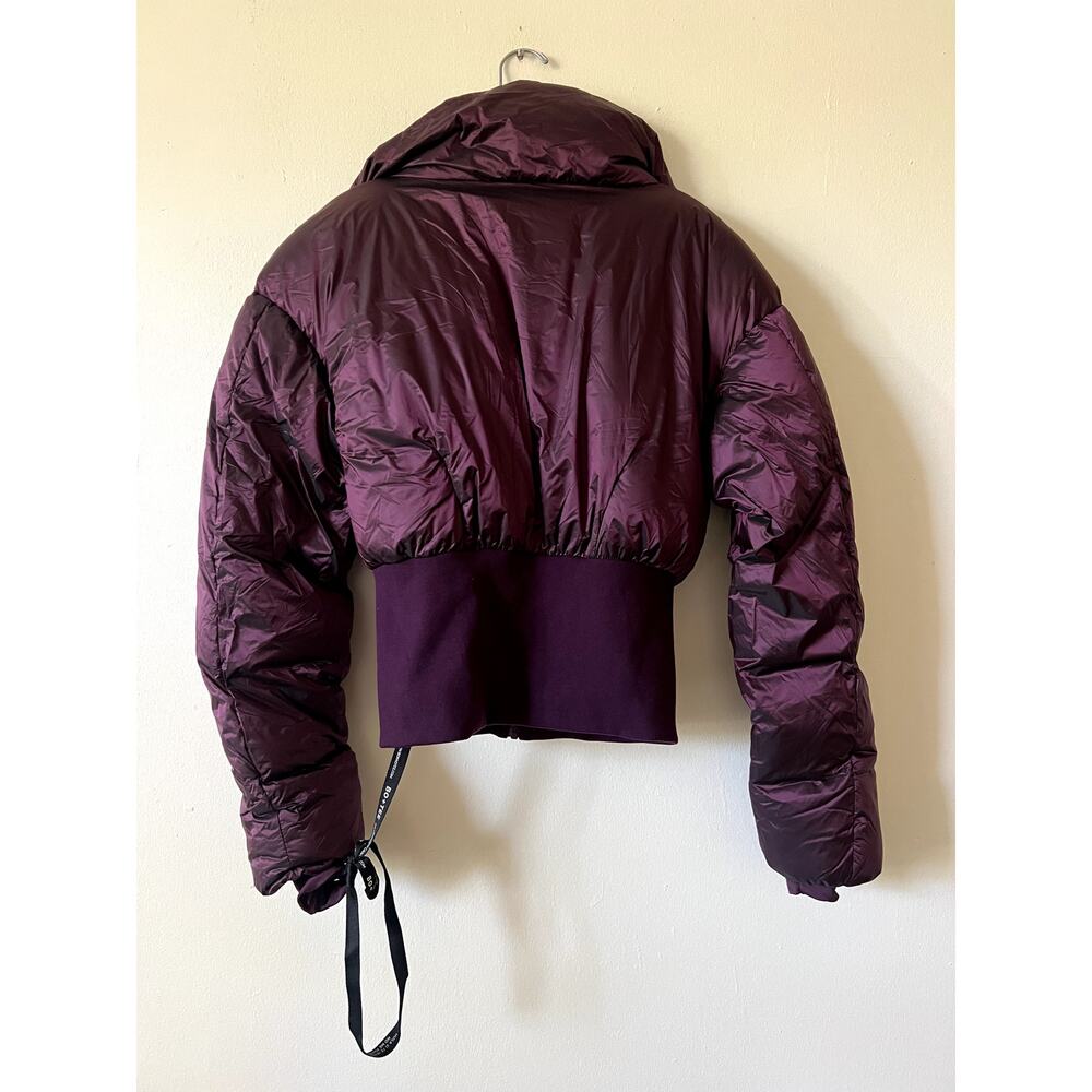 Bo+Tee Oh Polly Waterproof Layered Ski Jacket Puffer Burgundy Size M New - Picture 8 of 8